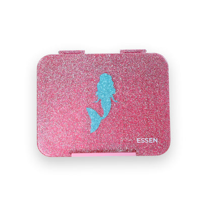 Essen Bento Large Lunch Box - Sparkle Pink Mermaid